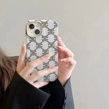 Luxury Patterned Fabric iPhone Case