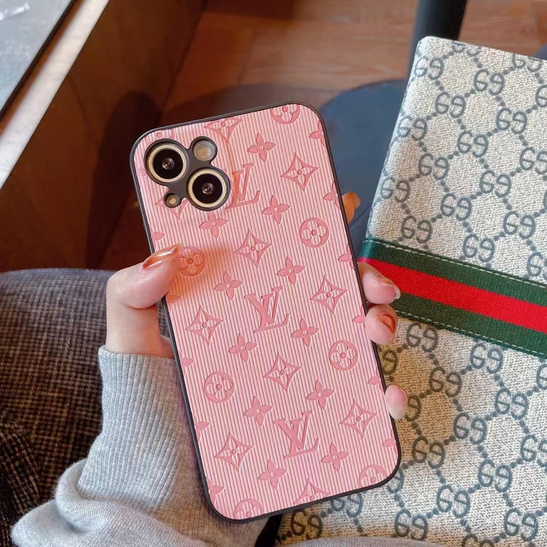 Pink Lv iPhone Case