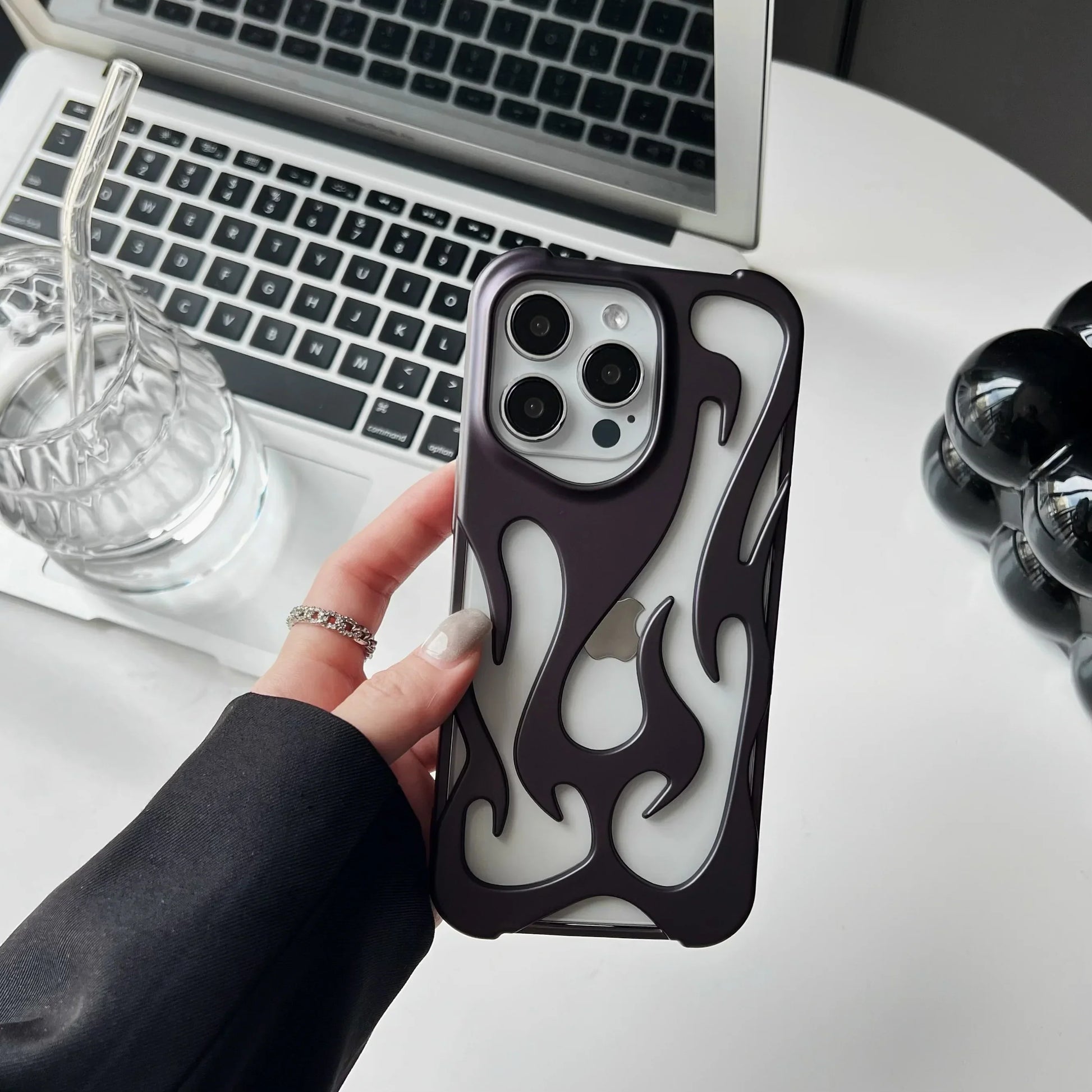 Flame Forge Matte  Case for iPhone 16 15 14 13