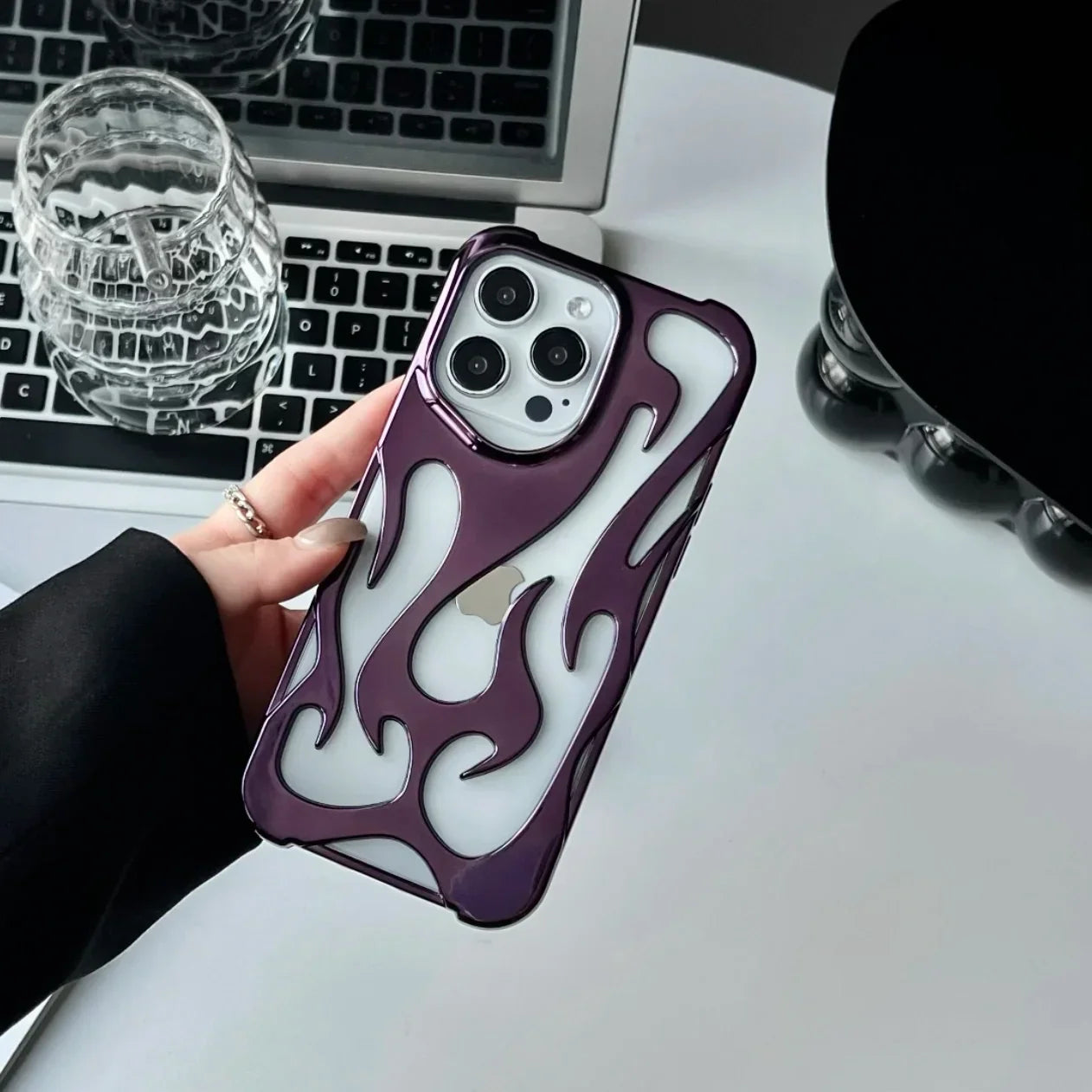 Flame Forge Matte  Case for iPhone 16 15 14 13