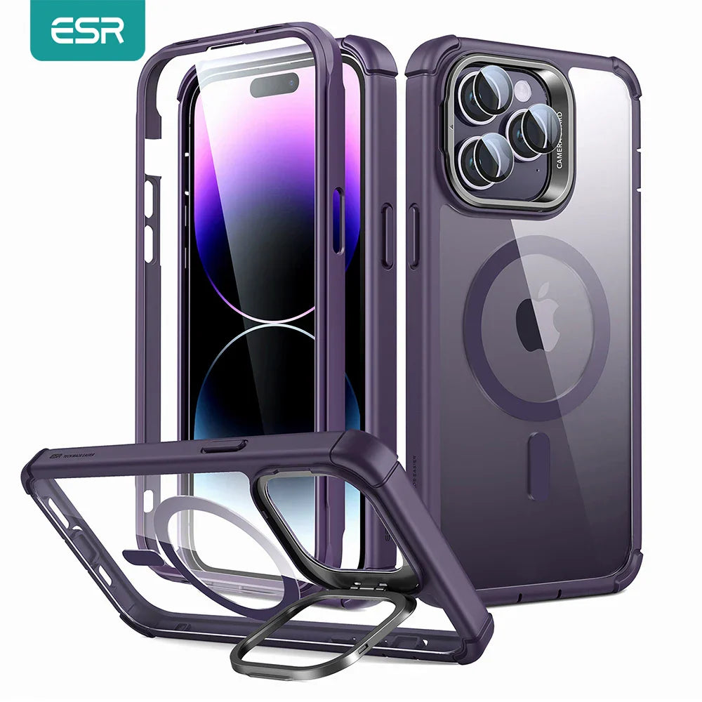 ESR Case, Compatible with MagSafe, Military-Grade Protection for iPhone 15 Series