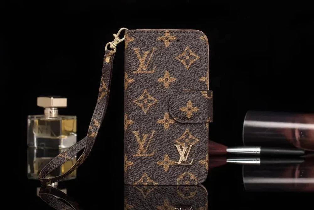 PREMIUM LV FASHION WALLET IPHONE CASE