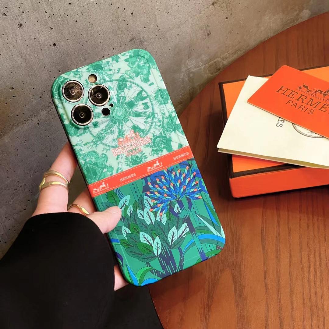 Hermes Floral Phone Case