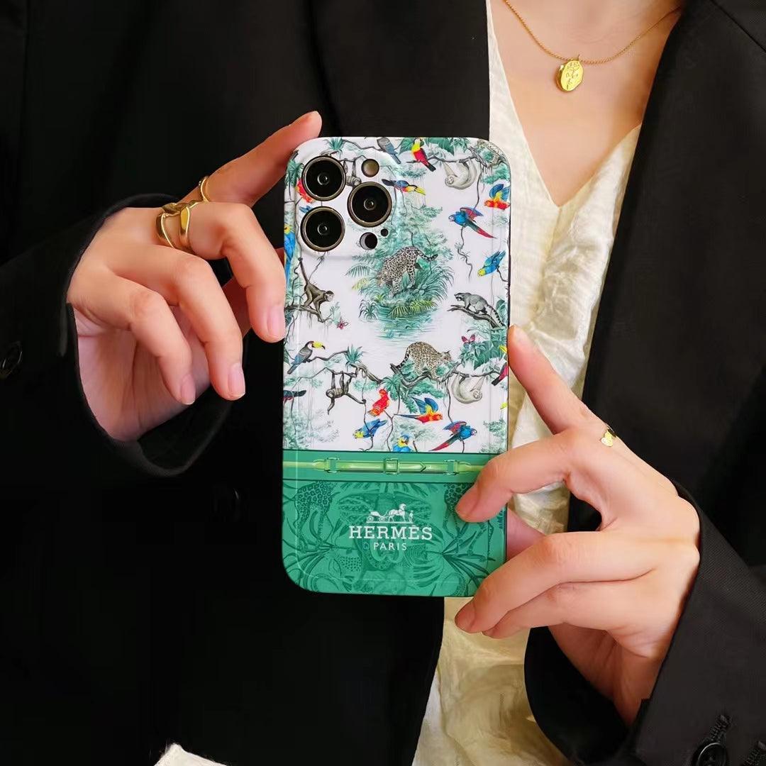 Hermes Floral Phone Case