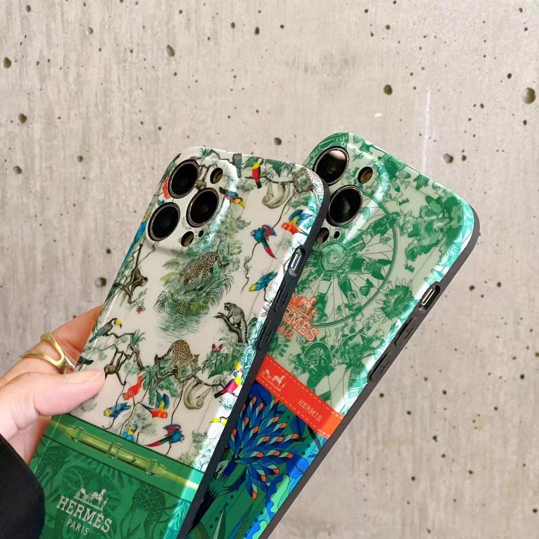 Hermes Floral Phone Case