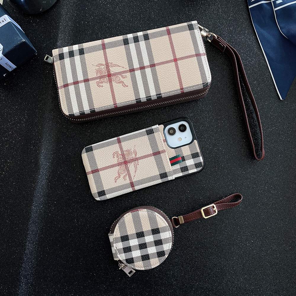 3 IN 1 LUXURY WALLET AND IPHONE CASE WITH AIRPODS CASE